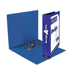 A4 Design-A-File 40mm Mini Lever Arch File Blue