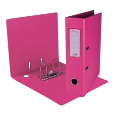 A4 Lever Arch File PVC Hot Pink
