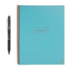 A5 Rocketbook Everlast Endlessly Reusable Smart Notebook Teal