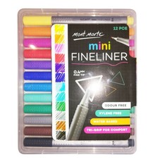 I Love my Journals - Mont Marte Journaling Mini Fineliners - Set of 12