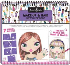 Fashion Angels Make-Up And Hair Design Sketch Portfolio