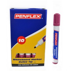 Penflex WB15 Whiteboard Markers Box-10 Pink