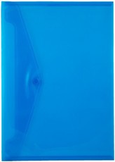 Butterfly: Carry Folders Pvc 160 - A5 - Blue (pack of 5)