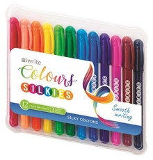 iWrite Colours: Silkies Crayons - 12's