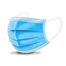ERA - Disposable Surgical Face Mask - 3 Ply Protector - Blue (50 Piece)
