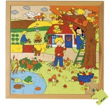 Educo Netherlands Puzzle - Autumn 36 Pieces 40cm x 40cm