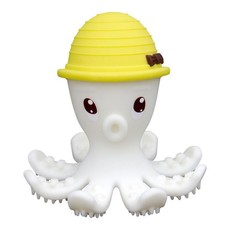 Mombella Octopus Doo Teether Toy - Lemon