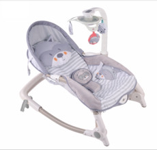 Newborn to Toddler Rocker Baby Bouncer Swing Multifunctional with Music