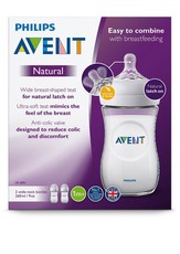 Avent - Natural Feeding Bottle - 260ml - Twin Pack