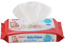 Pigeon - Baby Wipes 82's - Refill Pack