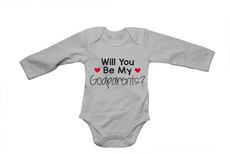 Will You Be My Godparents - Baby Grow