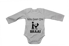 Nou Gaan Ons Braai - Baby Grow