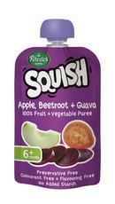 Squish - 12 x 110ml Apple, Beetroot & Guava Puree