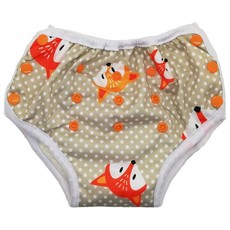 Bamboo Baby Training Pants - Foxes
