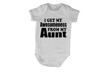 My Awesomeness From My Aunt - SS - Baby Grow