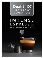 Dualit - NX Intense Espresso Cafe Capsules - Pack of 10