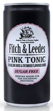 Fitch & Leedes Sugar Free - Pink Tonic - 24 x 200ml