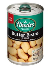 Rhodes - Butter Beans in Brine 12x400g