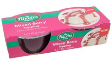 Rhodes - Topping Mixed Berry 10x2x115g