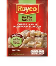 ROYCO Pasta Sauce Cheese Ham&Mushroom 24 x 45g