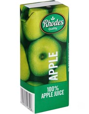 Rhodes 100% Fruit Juice Apple 24 x 200 ML