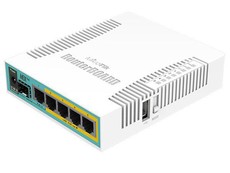 MikroTik hEX PoE 5x Gigabit Ethernet 4x PoE 1x SFP ROS L4 Router
