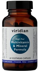 Viridian High Five Multivitamin & Mineral Formula Vegetarian Capsules (60)