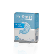 Progast - Oxy-Colon Cleanse Natural Laxative - 30 Capsules