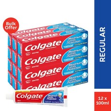 Colgate Maximum Cavity Protection Regular Toothpaste Bulk Pack, 12x100ml