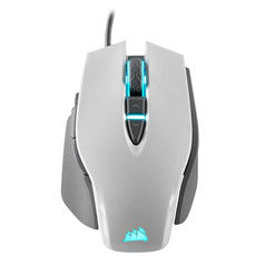Corsair - M65 RGB ELITE Tunable FPS Optical Wired Gaming Mouse - White