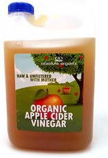 Absolute Organix Organic Apple Cider Vinegar - 5L