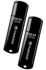 Transcend JetFlash 700 USB 3.0 Flash Drive 32GB 2 pack