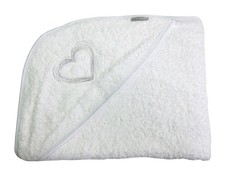 Baby Sense - Apron Bath Towel - White