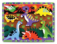 Melissa & Doug Dinosaurs Chunky Puzzle