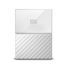 WD My Passport 1TB Portable Hard Drive - White