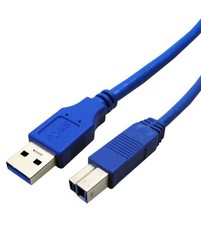 Astrum USB 3.0 Printer Cable 1.8m - Blue