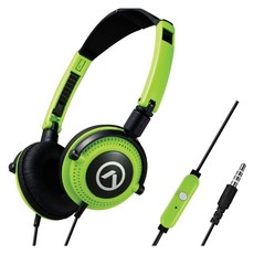 Amplify Symphony Headphones with Mic - Black/Green