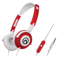 Amplify Symphony Headphones with Mic - Red/White