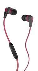 Skullcandy Ink'd 2 - In Ear Headphones with Microphone - Black Red