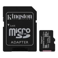 Kingston 32GB microSDHC Canvas Select+ 100R CL10 UHS-I Card with SD Adapter