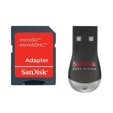 SanDisk USB microSD | microSDHC | microSDXC Reader + SD Adapter