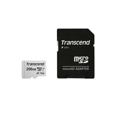 Transcend 256GB 300S microSD Card with SD Card Adaptor