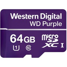 WD Purple 64GB MicroSDXC Card