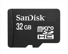 32GB Micro SD Memory Card - Black