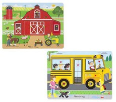 Around the Farm & Wheels on the Bus Sound Puzzle