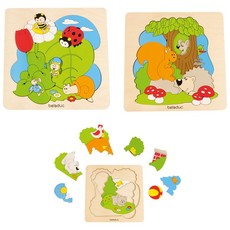 Beleduc Discovery Puzzle Set: Set of 3