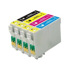 Compatible Epson T1281/2/3/4 CMYK Inkjet Cartridges - Multipack