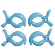 Dreambaby - Blue Stroller Clips - 4 Pack