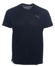 Puma Men's A.C.E Short Sleeves Running T-Shirt - Black
