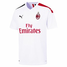 Puma Men's AC Milan Short Sleeve Away Replica Shirt